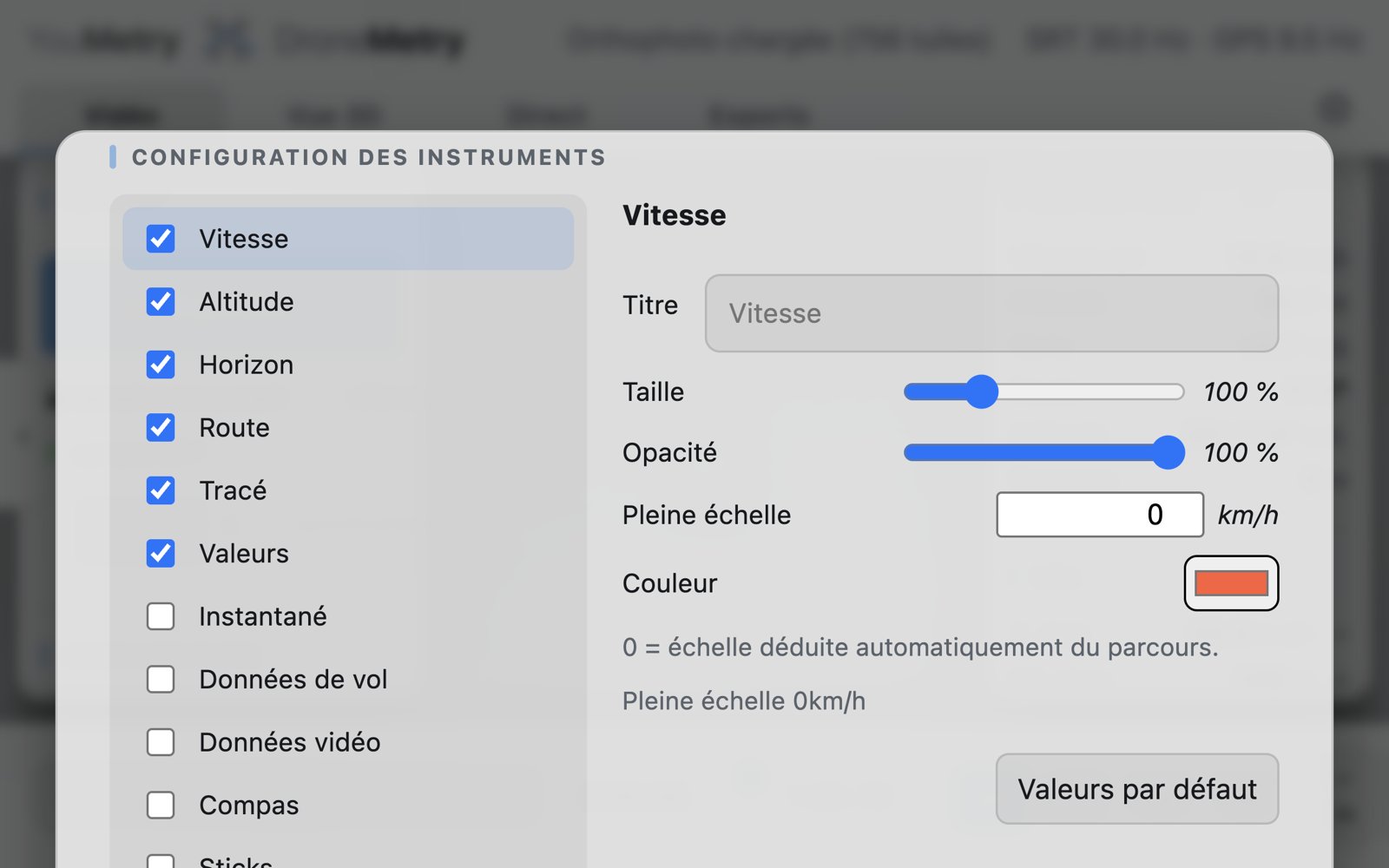 Instruments de bord